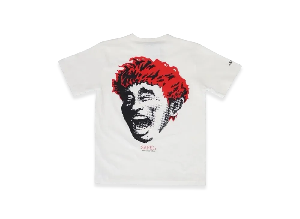 SAPEur x MASATOSHI HAMADA vol.9 Kid's Legend Smile Head S/S Tee "White"