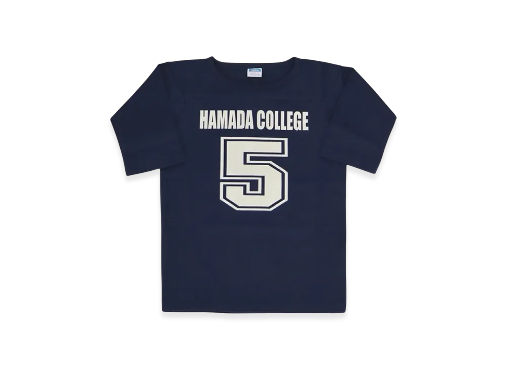 SAPEur x MASATOSHI HAMADA vol.9 Kid's Hamada College Football 3/4 Sleeve Tee "Navy"
