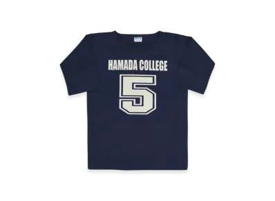 SAPEur x MASATOSHI HAMADA vol.9 Kid's Hamada College Football 3/4 Sleeve Tee "Navy"