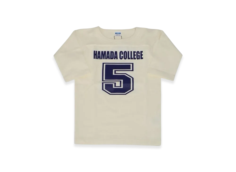 SAPEur x MASATOSHI HAMADA vol.9 Kid's Hamada College Football 3/4 Sleeve Tee "White"