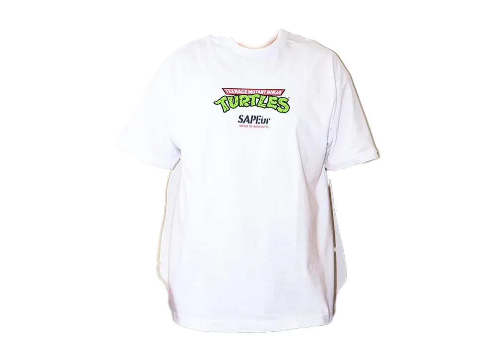 SAPEur x Teenage Mutant Ninja Turtles Tee "White"