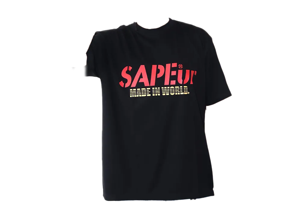 SAPEur x MIW Tee "Black"