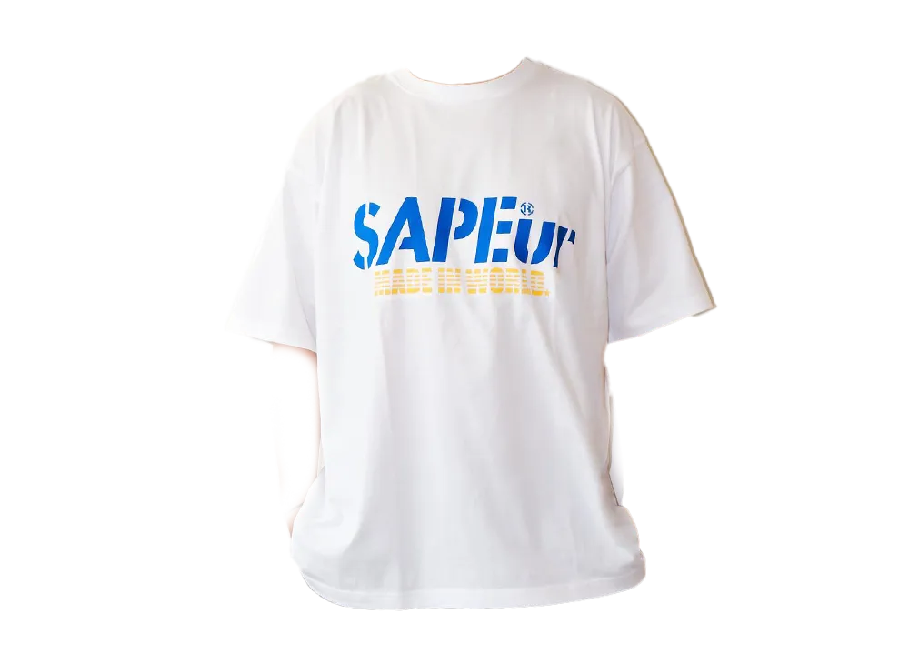 SAPEur x MIW Tee "White"