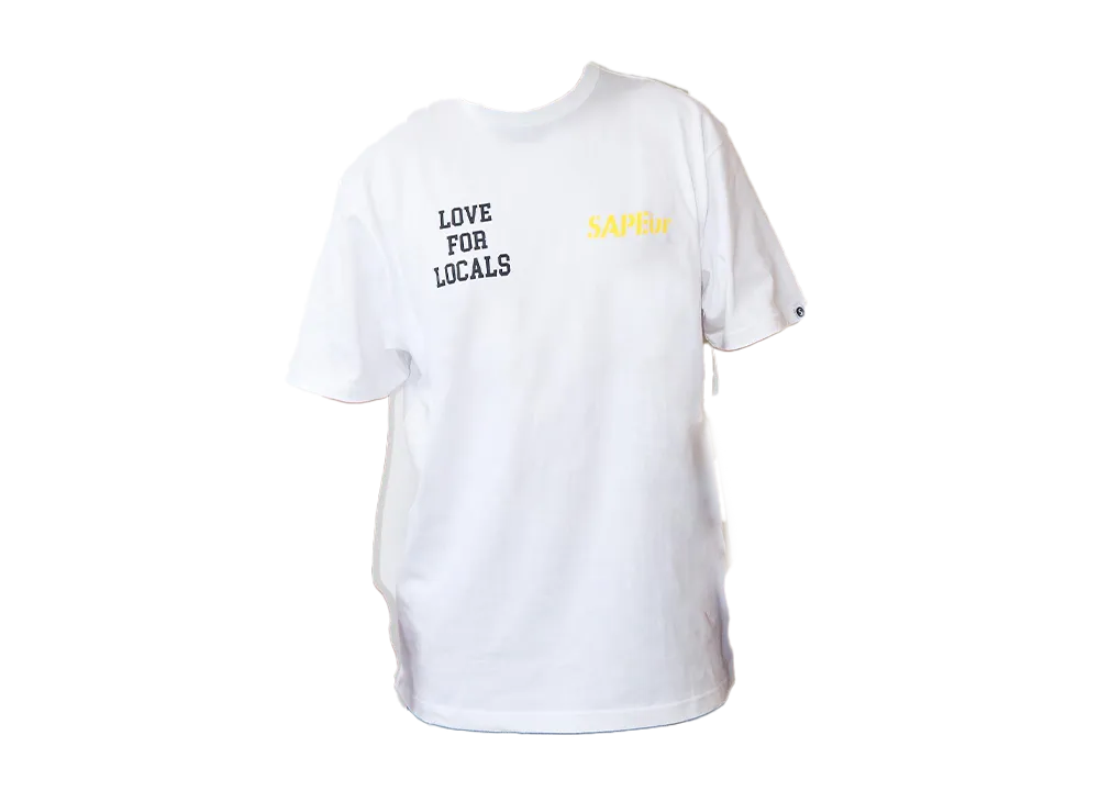 SAPEur Love For Locals Tee "Tokyo" "White"