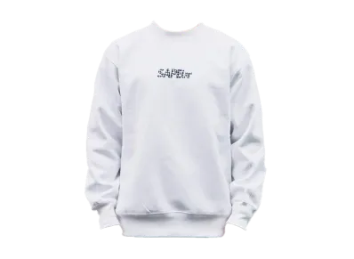 SAPEur Houndstooth L/S Tee "White"