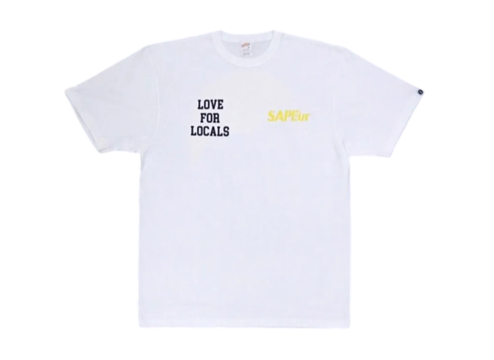 SAPEur Love For Locals Tokyo Tee "White"