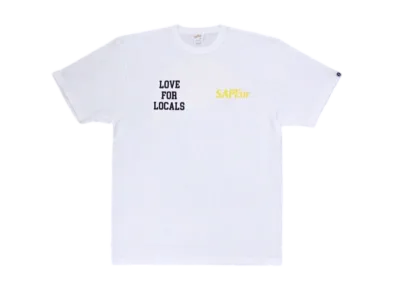 SAPEur Love For Locals Tokyo Tee "White"