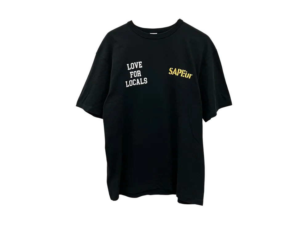 SAPEur Love For Locals Tokyo Tee "Black"