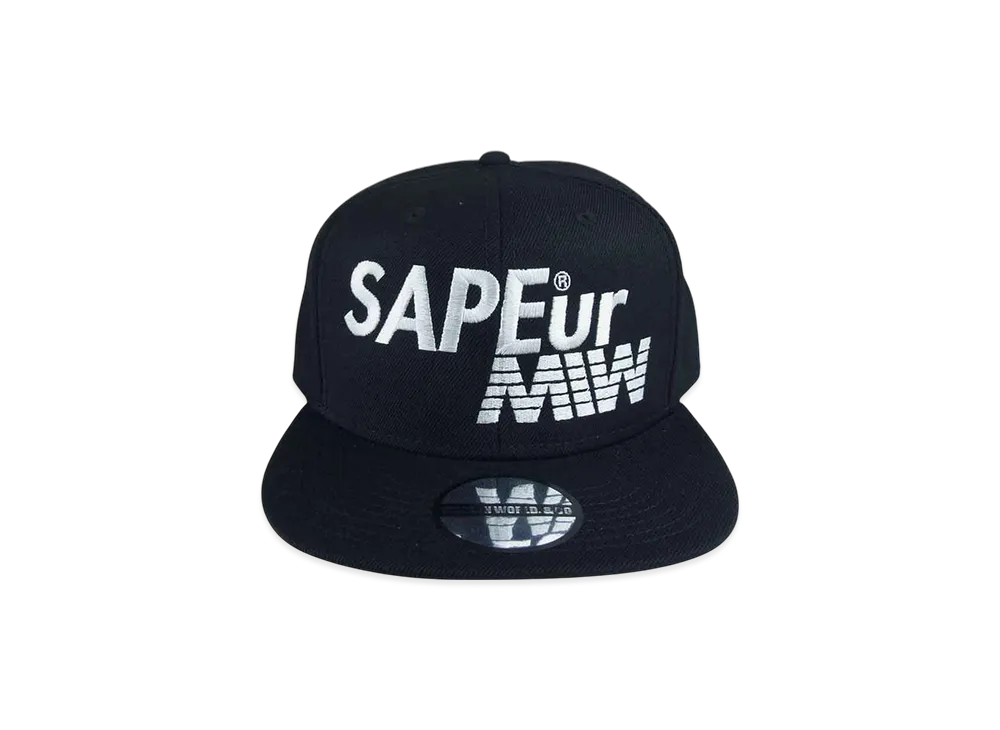 SAPEur x MIW Snap Back Cap "Black"