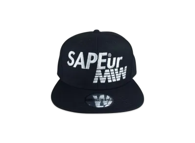 SAPEur x MIW Snap Back Cap "Black"
