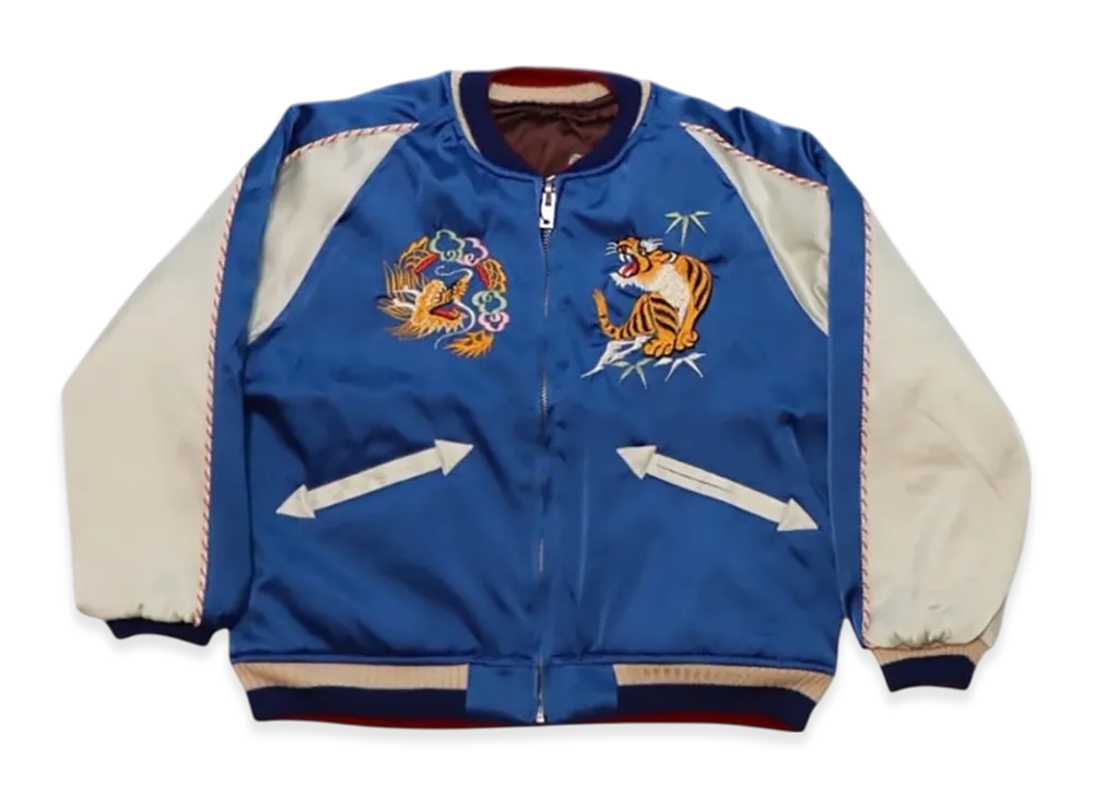 SAPEur 2025 Kid's SNVG Reversible Souvenir Jacket "Blue/Brown"