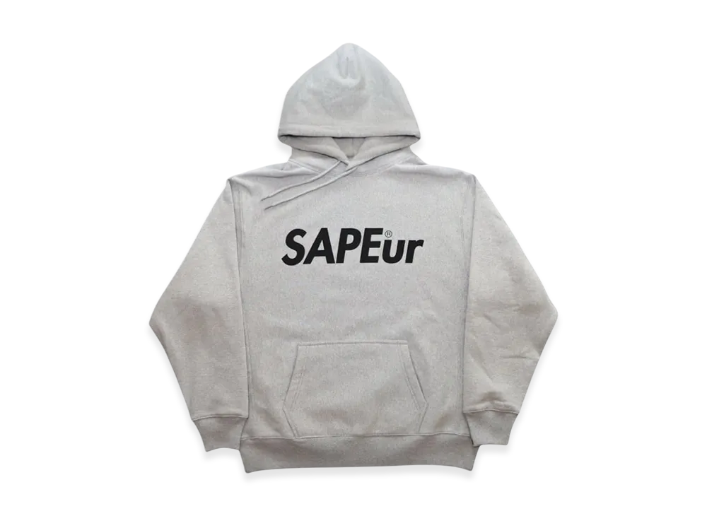 SAPEur Logo Sweat Hoodie "Gray"