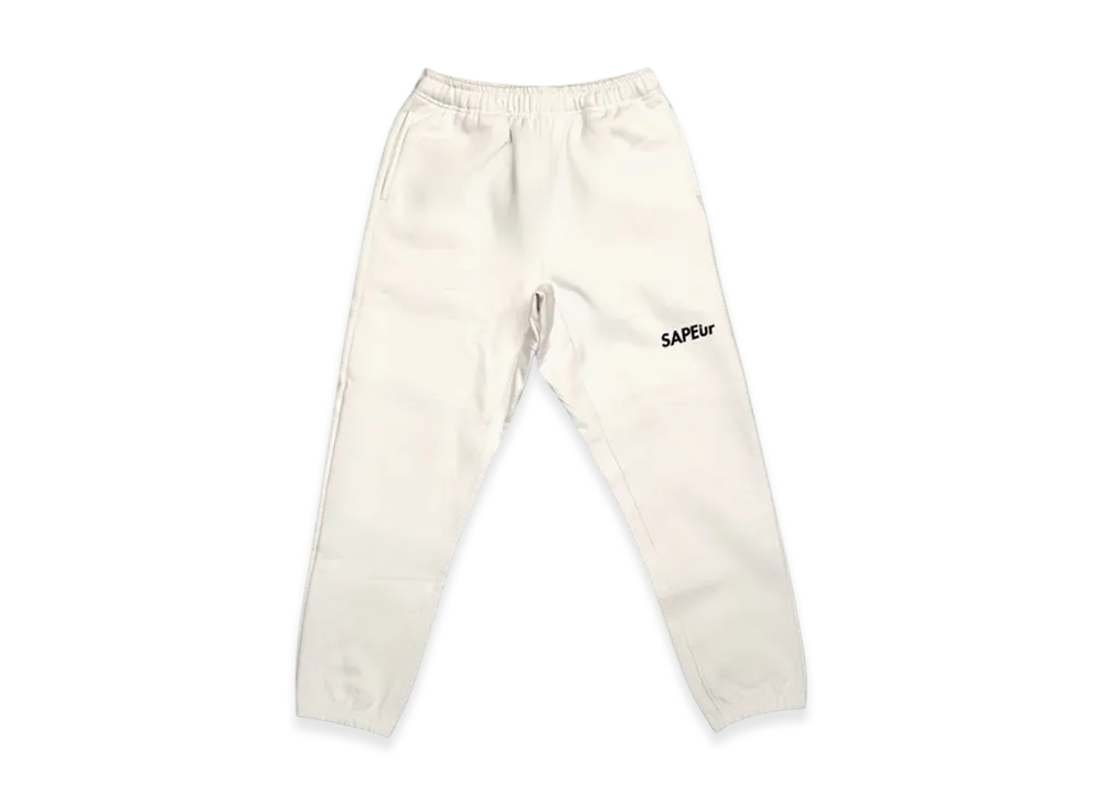 SAPEur Youth Logo Sweat Pants "White"