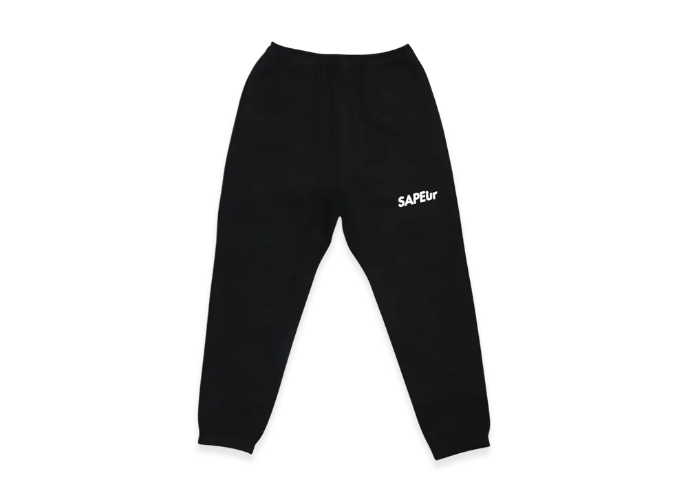 SAPEur Kid's Logo Sweat Pants "Black"