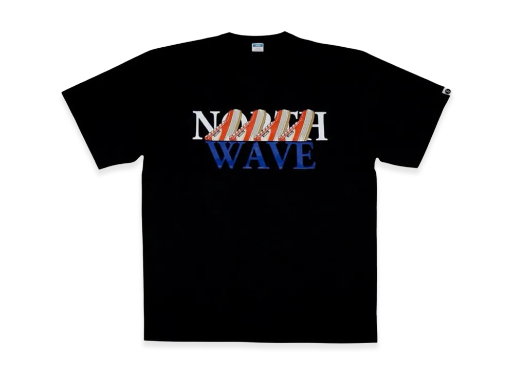 SAPEur x northwave Wave S/S Tee "Orange/Black"