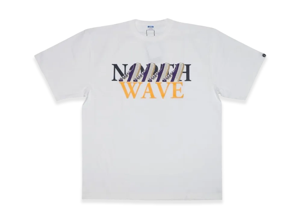 SAPEur x northwave Wave S/S Tee "Purple/White"