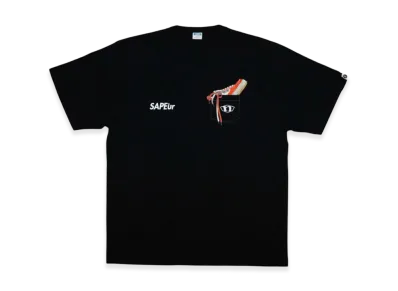 SAPEur x northwave Pocket S/S Tee "Orange/Black"