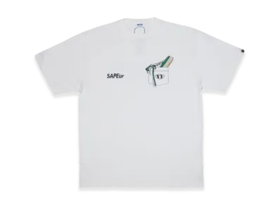 SAPEur x northwave Pocket S/S Tee "Green/White"
