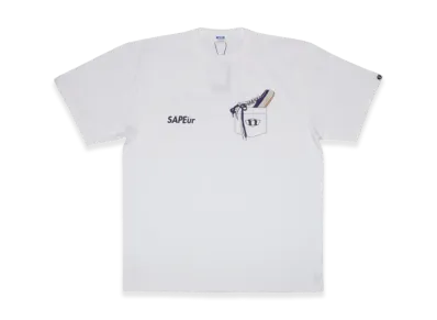 SAPEur x northwave Pocket S/S Tee "Purple/White"