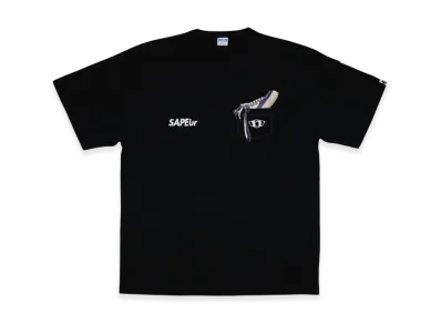 SAPEur x northwave Pocket S/S Tee "Purple/Black"