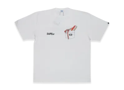 SAPEur x northwave Pocket S/S Tee "Orange/White"