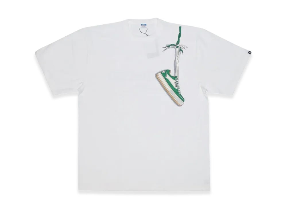 SAPEur x northwave Shoulder S/S Tee "Green/White"