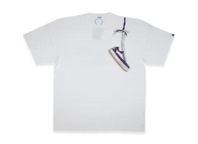 SAPEur x northwave Shoulder S/S Tee "Purple/White"