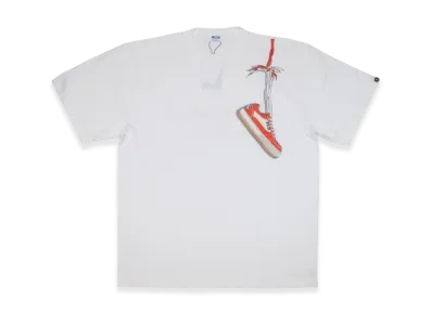 SAPEur x northwave Shoulder S/S Tee "Orange/White"