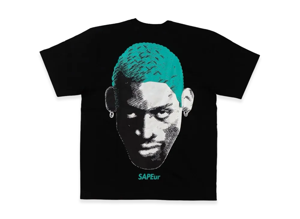 SAPEur Cherish Blue Head Tees/S Tee "Black"