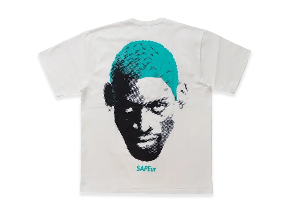 SAPEur Cherish Blue Head Tees/S Tee "White"