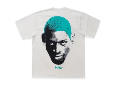 SAPEur Cherish Blue Head Tees/S Tee "White"