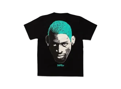 SAPEur Youth Cherish Blue Head Tees/S Tee "Black"