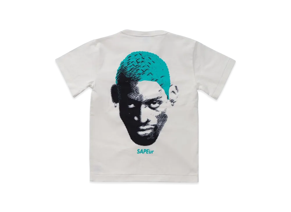SAPEur Kid's Cherish Blue Head Tees/S Tee "White"