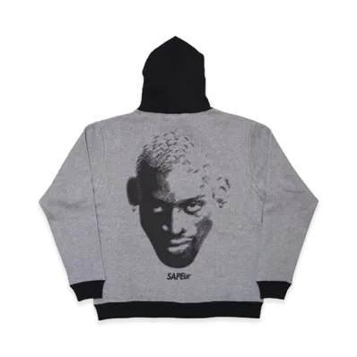 SAPEur Pullover Sweat Hoodie "Heather Grey"