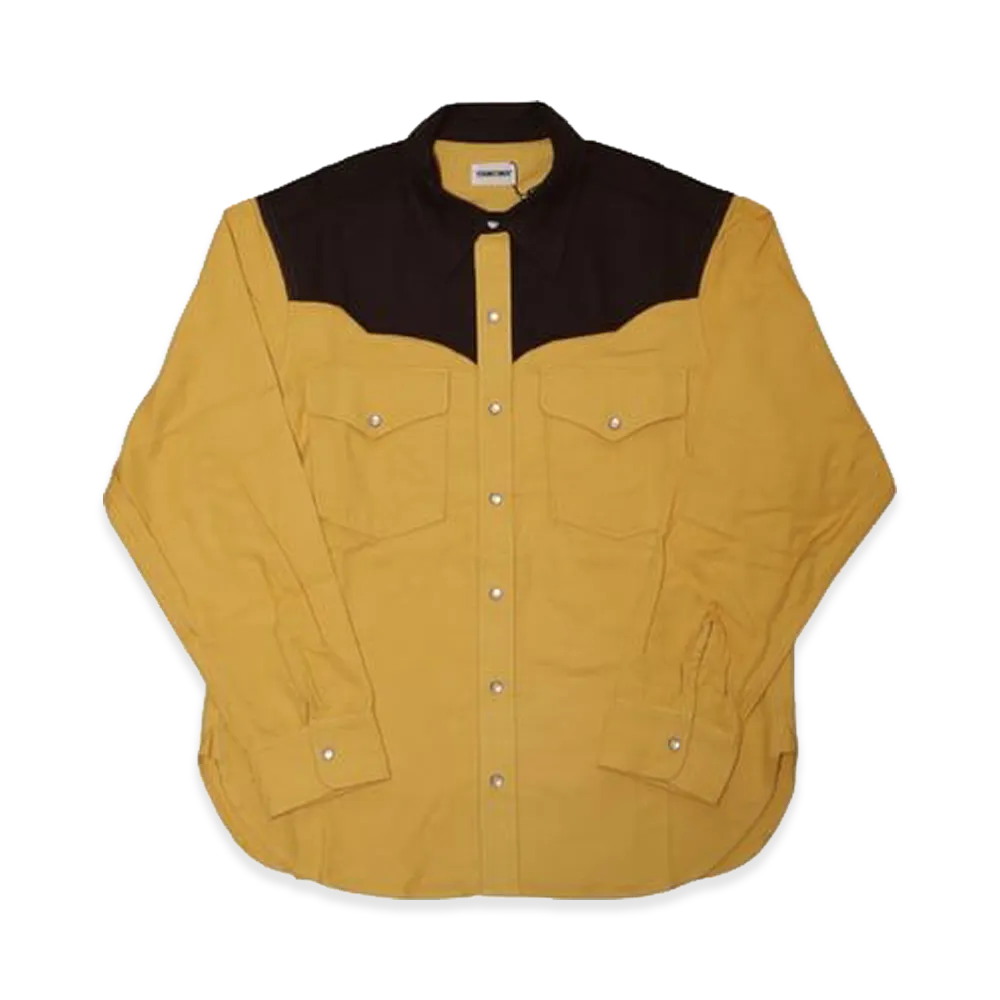 SAPEur Youngtimer Western Shirt "Yoke Brown"