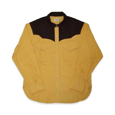 SAPEur Youngtimer Western Shirt "Yoke Brown"