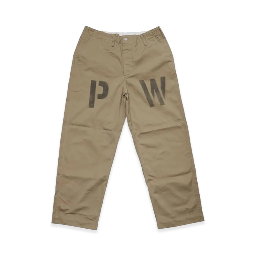 SAPEur 45Khaki Pwstencil Custom Chino Pants "Chino Beige"