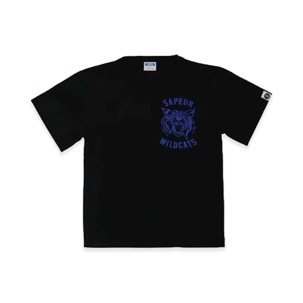 SAPEur Kid's Wildcats Tee S/S Tee "Black"