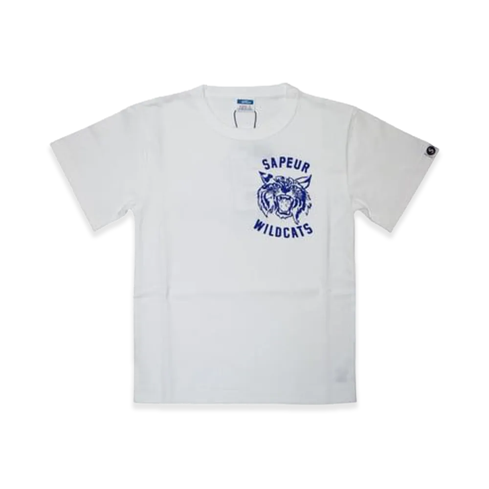 SAPEur Kid's Wildcats Tee S/S Tee "White"