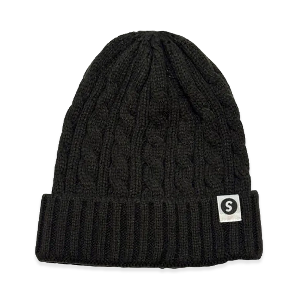 SAPEur Cable Knit Cap "Brown"