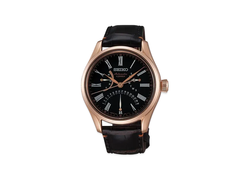 SEIKO Presage Mechanical Prestige Lacquer Dial Model "Black" SARD012