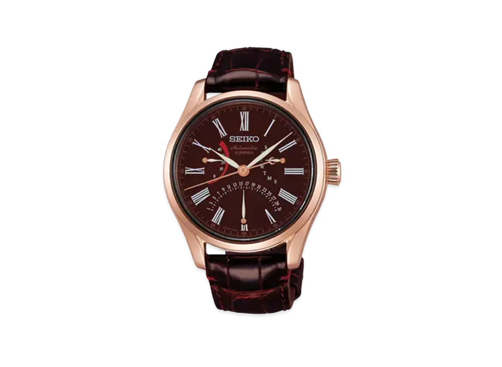 SEIKO Presage Mechanical Prestige Tea Lacquer "Brown" SARD014