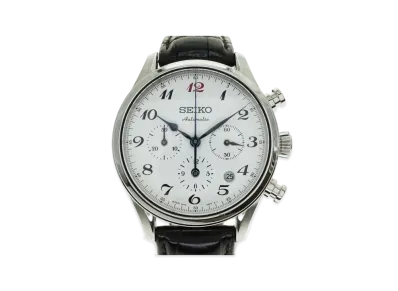 SEIKO Presage Automatic Watch 60th Anniversary Limited Edition Enamel Chronograph "White" SARK001