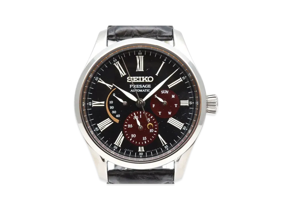 SEIKO Presage Lacquer Sandal Wood Limited Edition "Black" SARW045