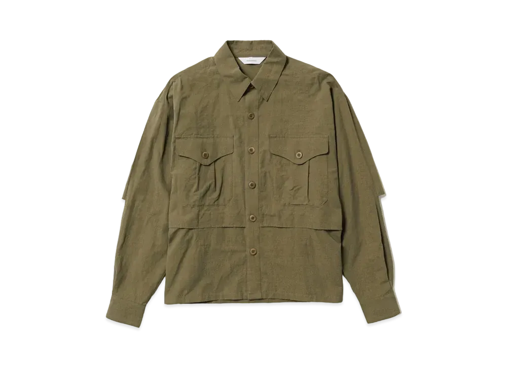 Sasquatchfabrix Utility Ventilation Shirt "Olive"
