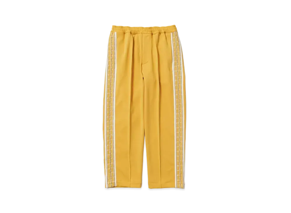 Sasquatchfabrix Lace Tape Track Pants "Blue Steel X Apricot"