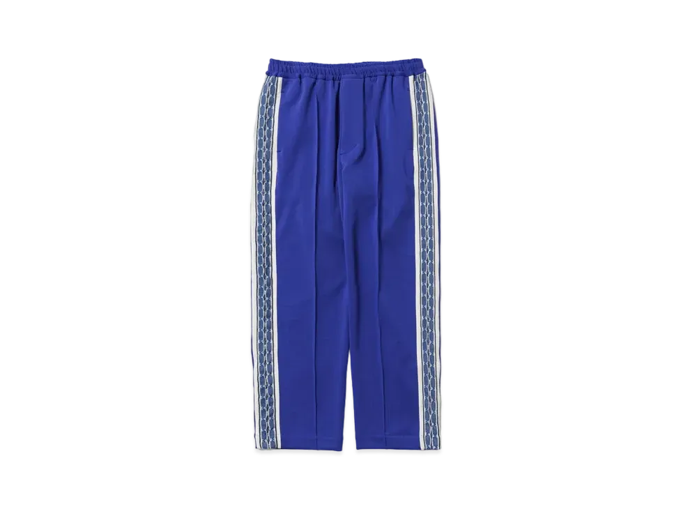 Sasquatchfabrix Lace Tape Track Pants "Blue
"