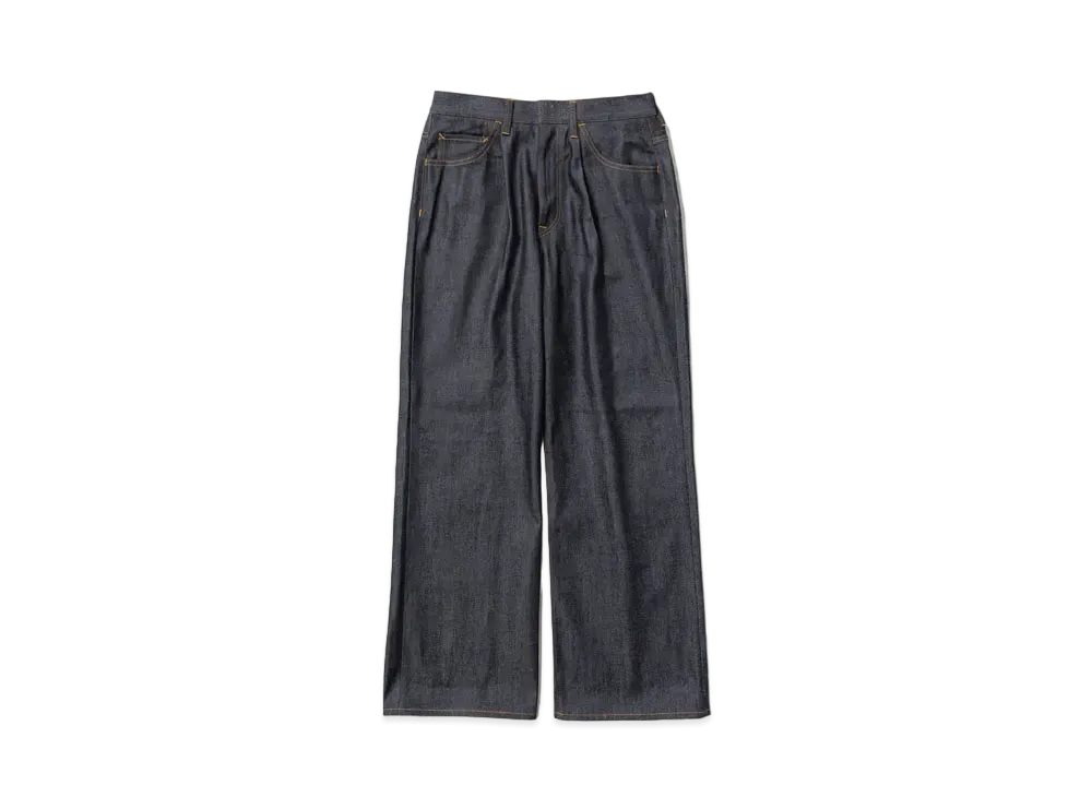 Sasquatchfabrix "Sfx" 5Pk Wide Denim Pants "Indigo Navy"