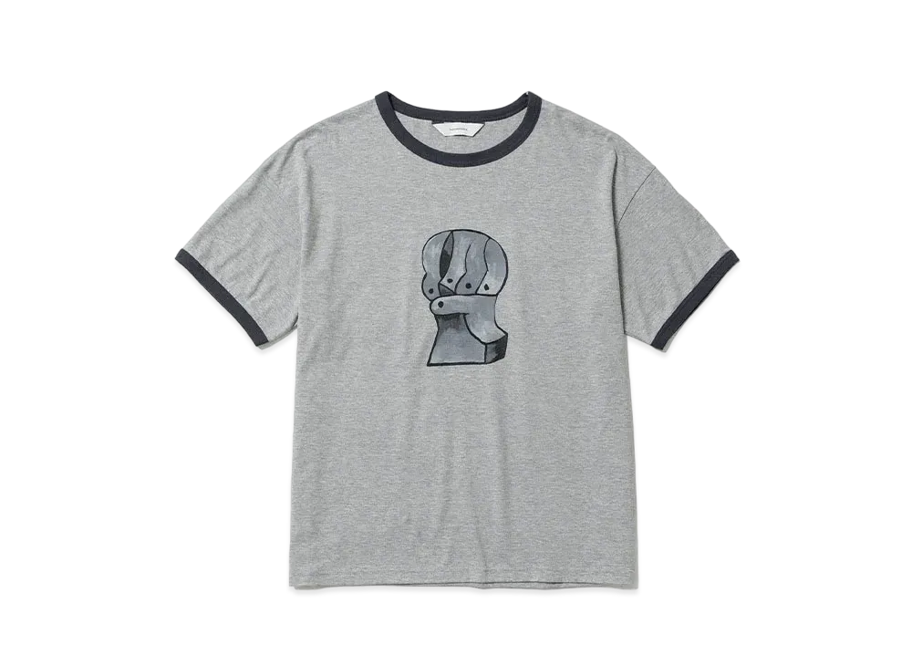 Sasquatchfabrix Cubism Power Trim H/S T-Shirt "Ash Gray"