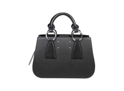 Maison Margiela Women's Hand Bag In Leather "Black"